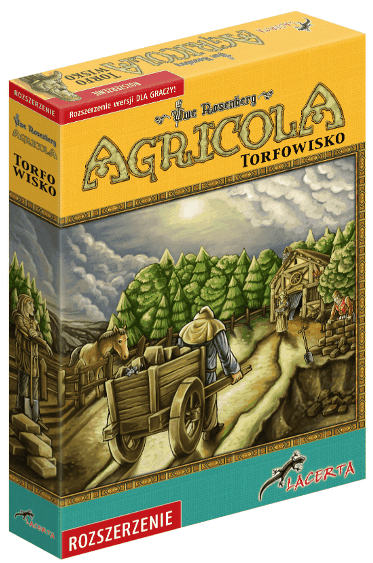 Rebel, Agricola Torfowisko, dodatek, gra familijna