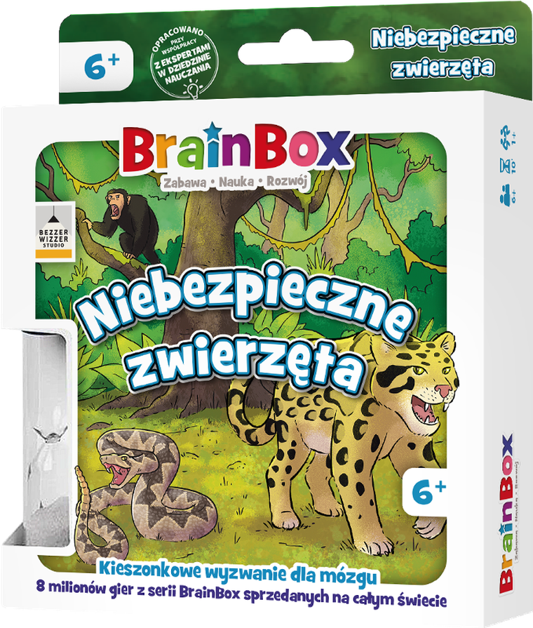 Rebel, BrainBox Pocket: Niebezpieczne zwierzęta, gra edukacyjna