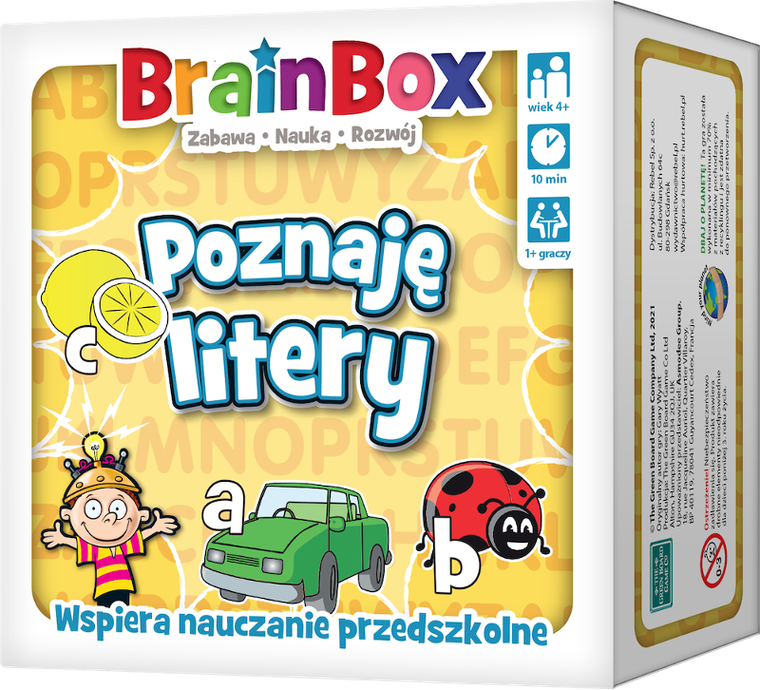 Rebel, BrainBox, Poznaję litery, gra edukacyjna
