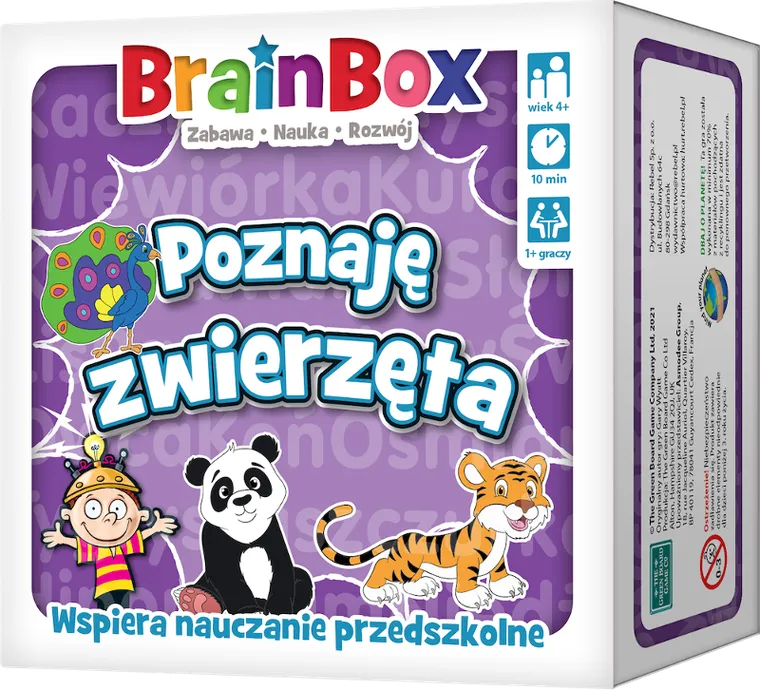 Rebel, BrainBox, Poznaję zwierzęta, gra edukacyjna