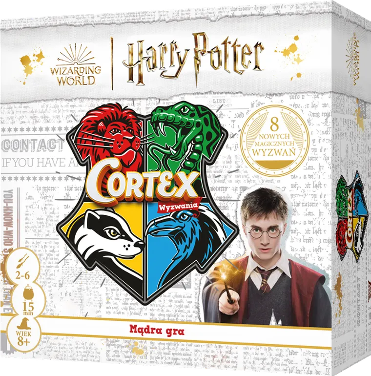 Rebel, Cortex, Harry Potter, gra logiczna