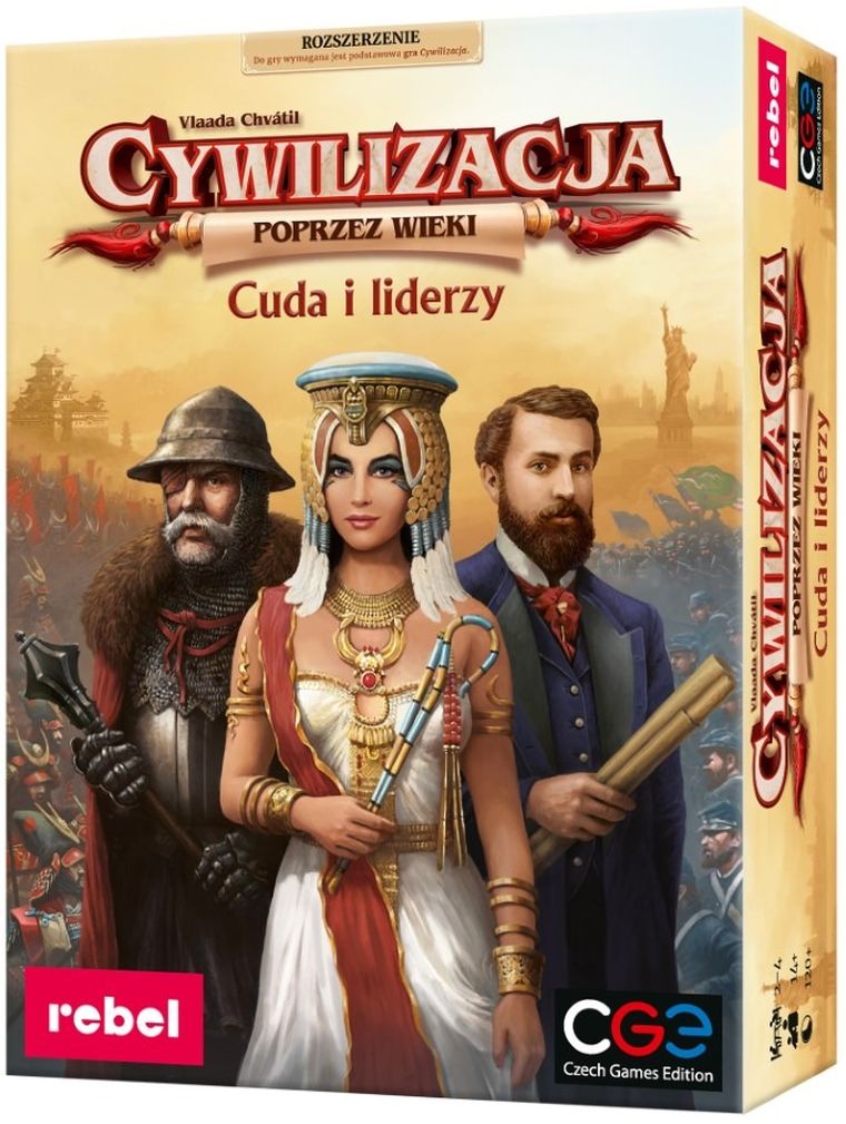 Rebel, Cywilizacja: Poprzez wieki - Cuda i liderzy, dodatek do gry