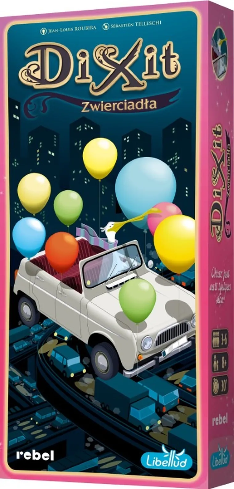 Rebel, Dixit 10: Zwierciadła, dodatek, gra towarzyska