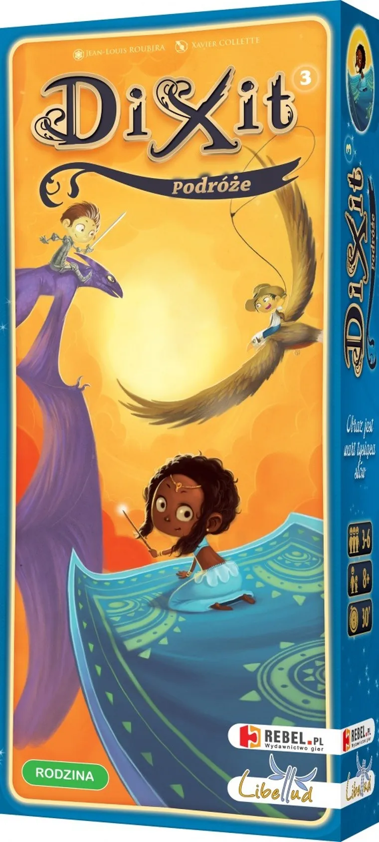Rebel, Dixit 3: Podróże, dodatek, gra towarzyska