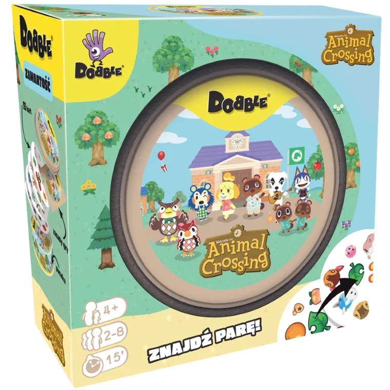 Rebel, Dobble, Animal Crossing, gra familijna