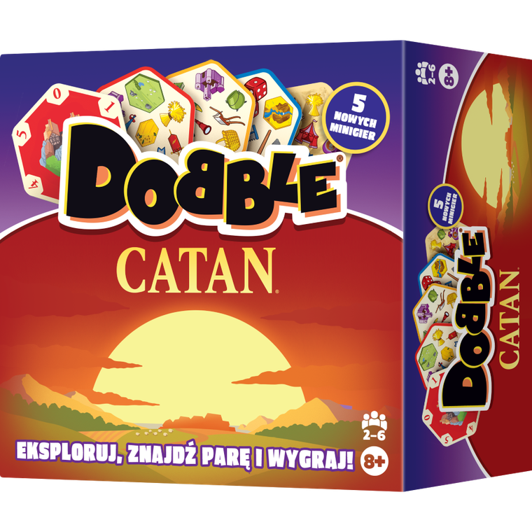 Rebel, Dobble, Catan, gra familijna