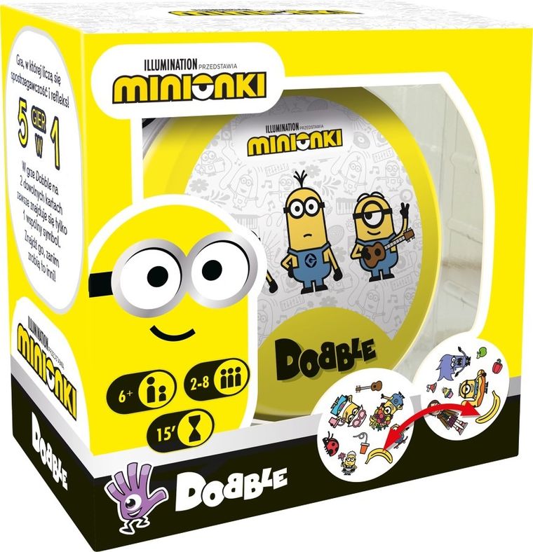 Rebel, Dobble, Minionki, gra familijna