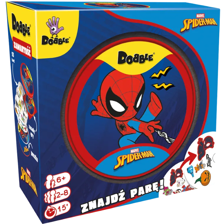 Rebel, Dobble, Spider-Man, gra familijna