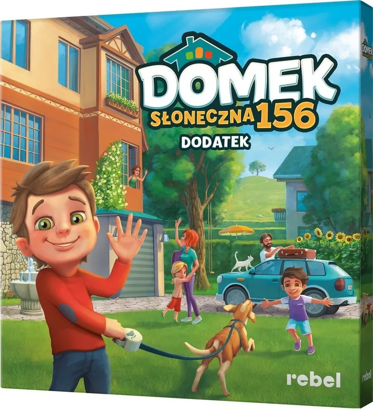 Rebel, Domek: Słoneczna 156, dodatek, gra familijna