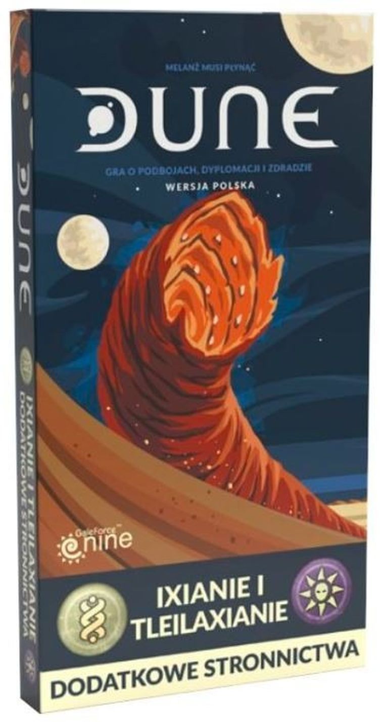 Rebel, Dune: Ixianie i Tleilaxianie. Dodatkowe stronnictwa, dodatek do gry