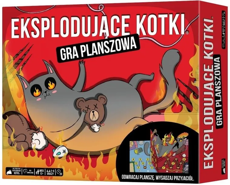 Rebel, Eksplodujące Kotki, towarzyska gra planszowa