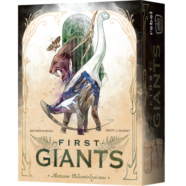 Rebel, First Giants: Muzeum paleontologiczne, gra familijna