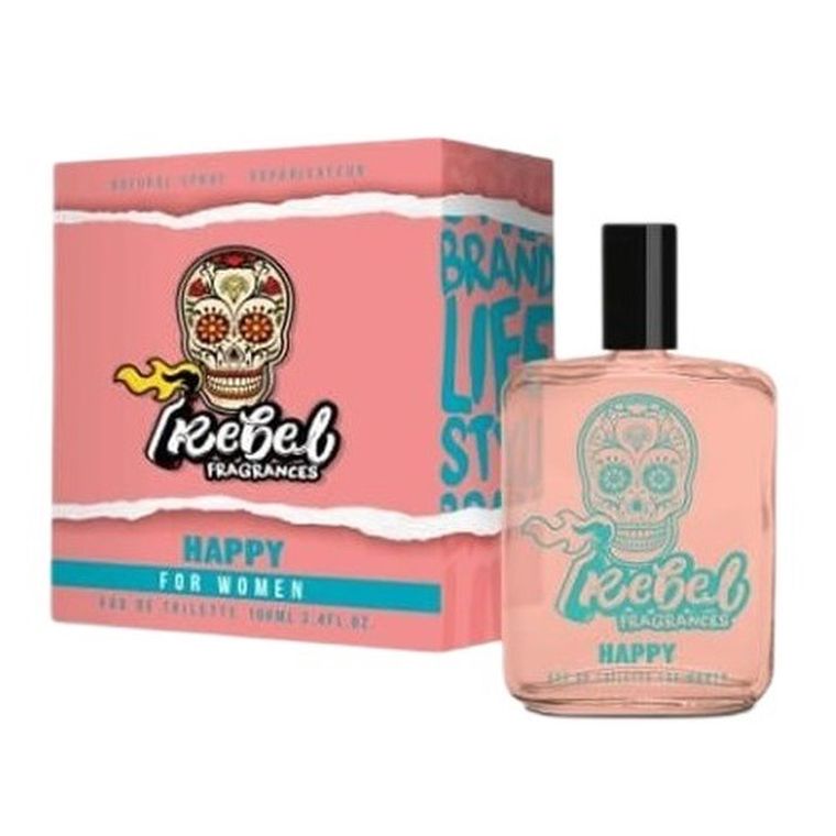 Rebel, Happy Women, woda toaletowa, spray, 100 ml