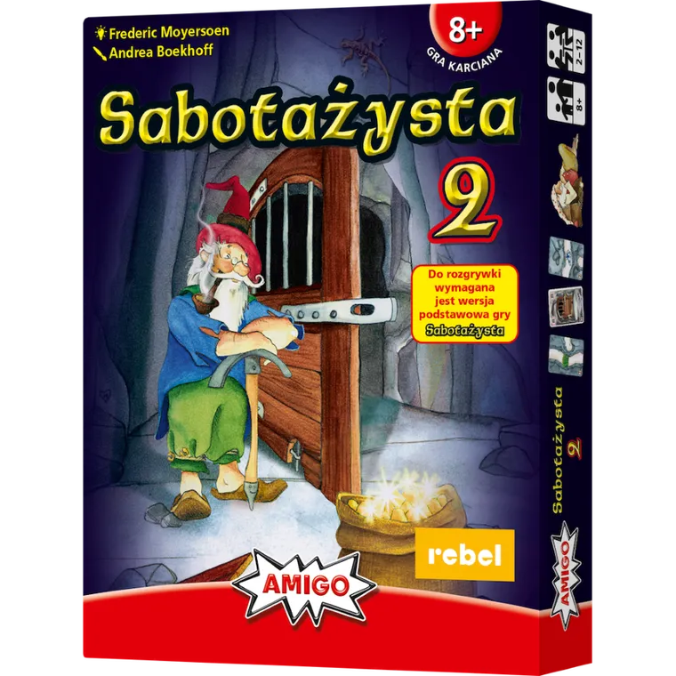 Rebel, Sabotażysta 2, gra karciana