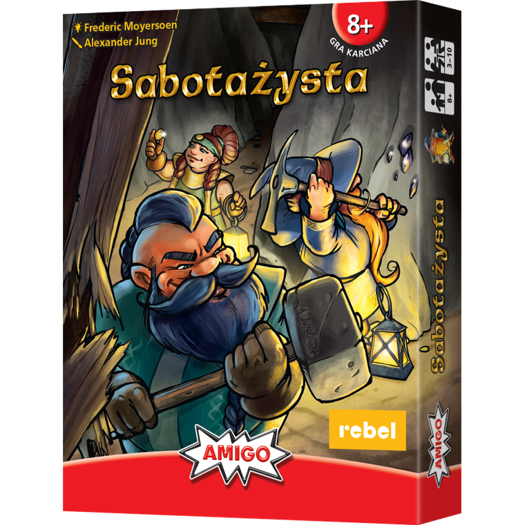 Rebel, Sabotażysta, gra karciana