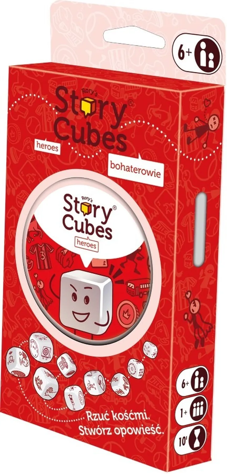 Rebel, Story Cubes: Bohaterowie (nowa edycja), gra towarzyska