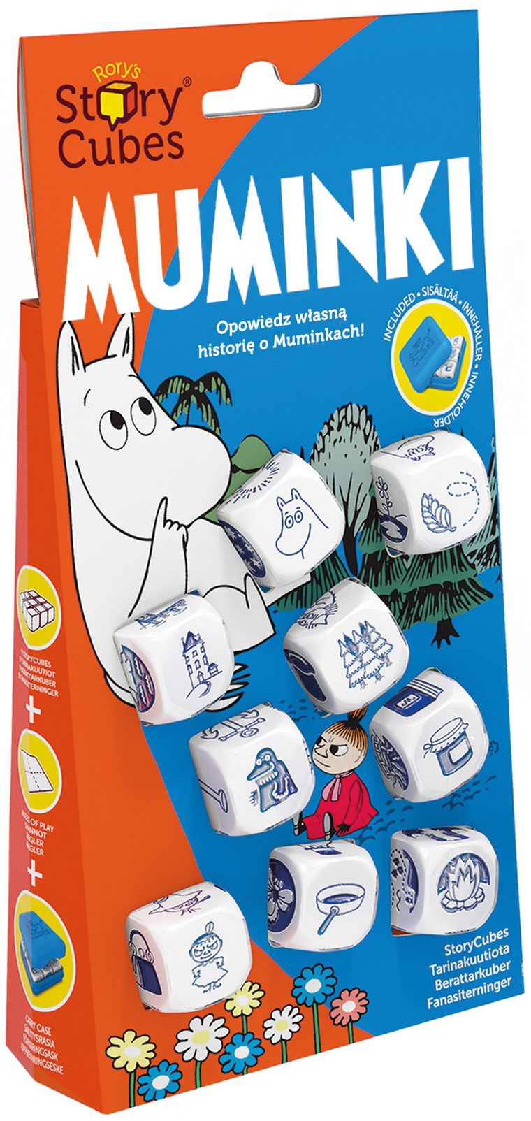 Rebel, Story Cubes, Muminki, gra towarzyska