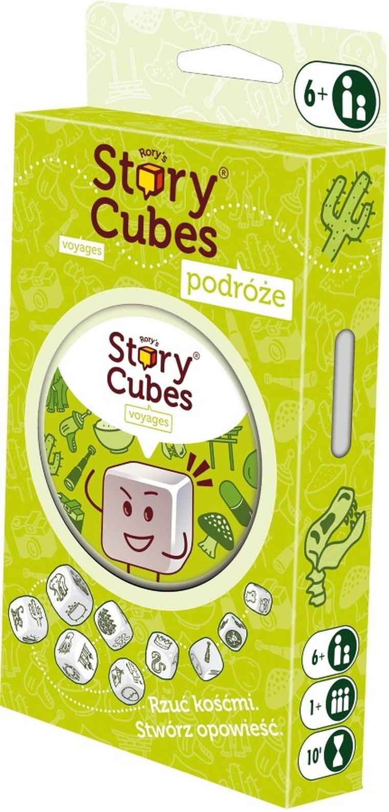 Rebel, Story Cubes: Podróże (nowa edycja), gra towarzyska