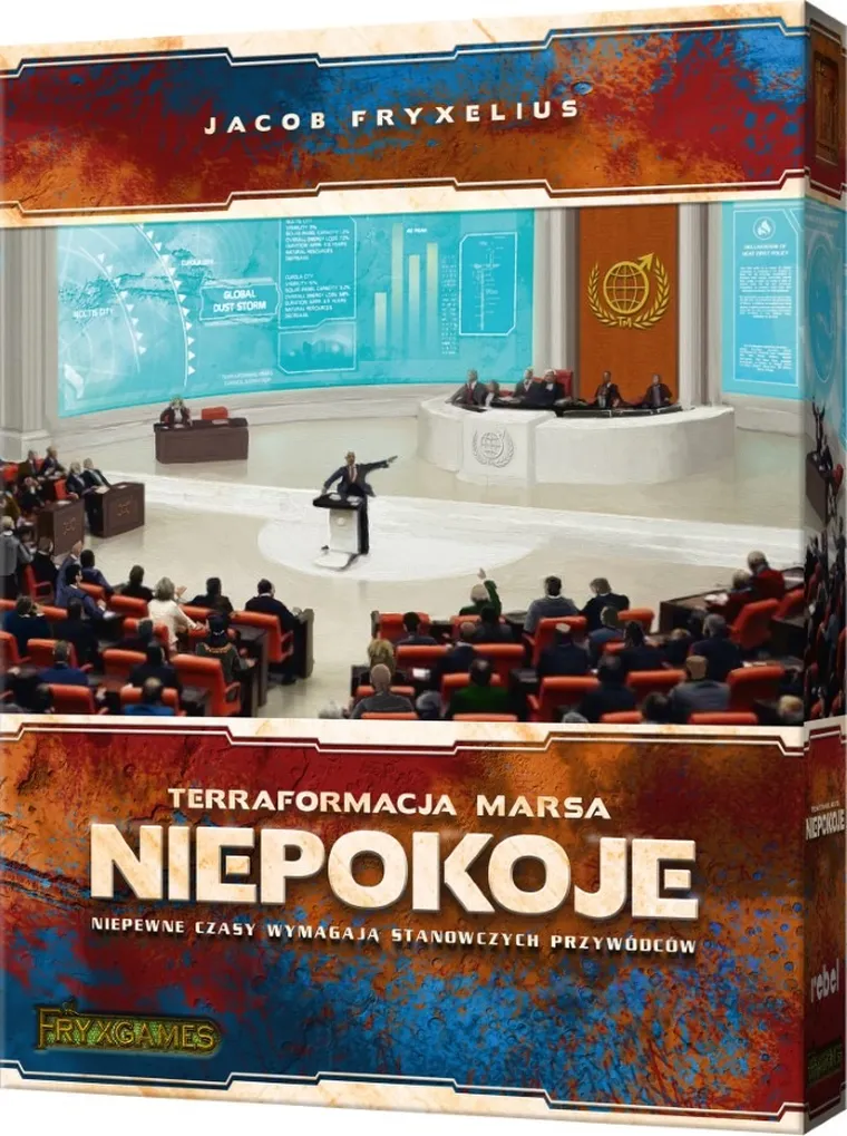 Rebel, Terraformacja Marsa: Niepokoje, dodatek, gra strategiczna