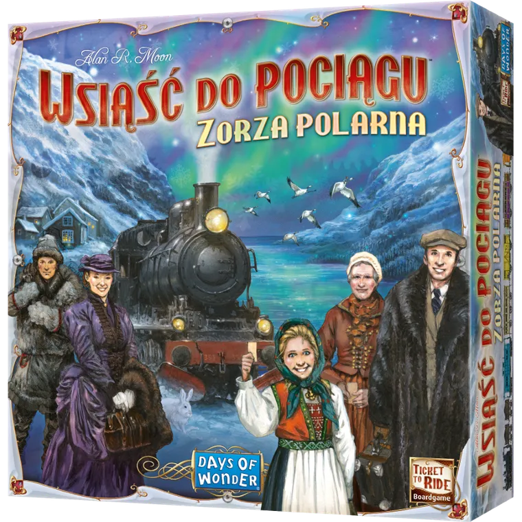 Rebel, Wsiąść do Pociągu: Zorza polarna, gra familijna