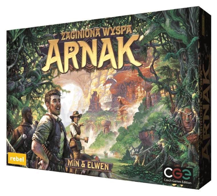 Rebel, Zaginiona wyspa Arnak, gra strategiczna