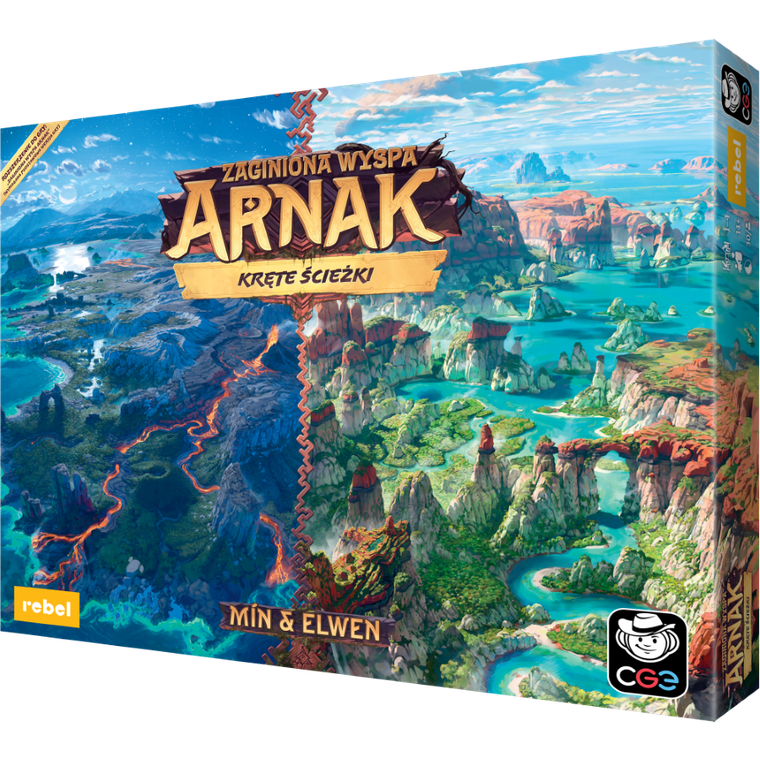 Rebel, Zaginiona wyspa Arnak: Kręte ścieżki, dodatek do gry