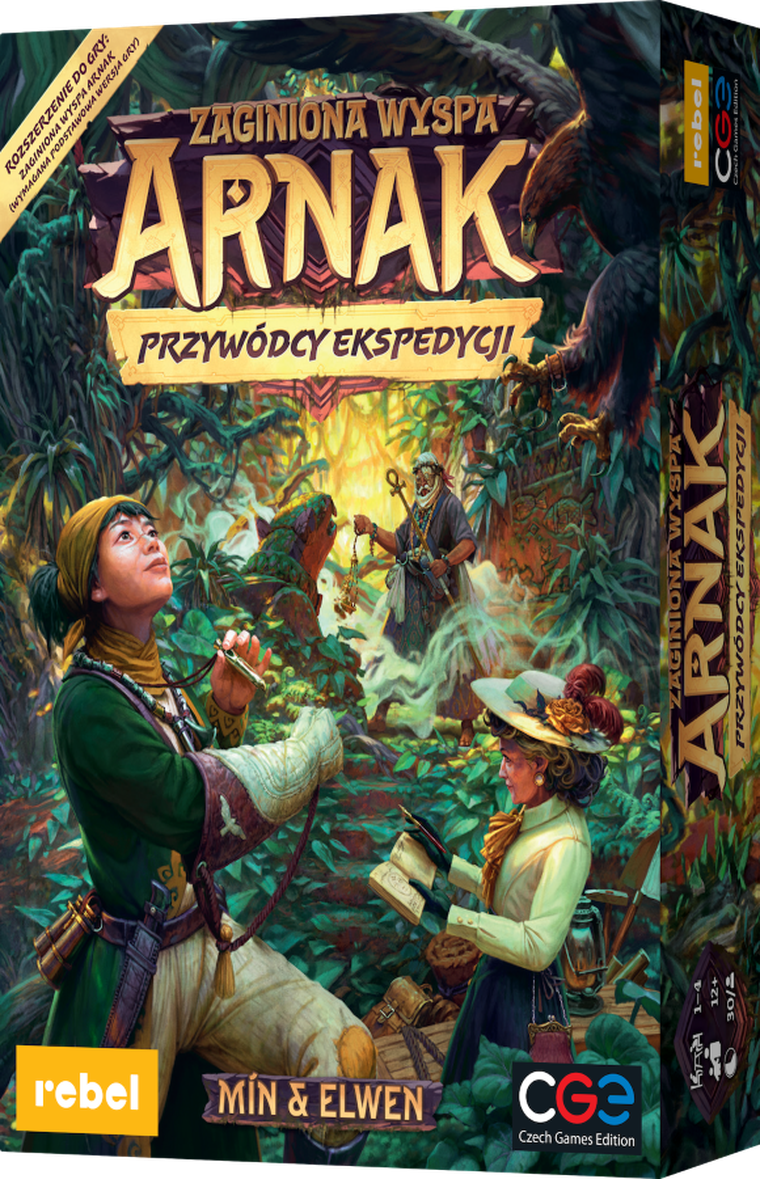 Rebel, Zaginiona wyspa Arnak: Przywódcy ekspedycji, gra przygodowa