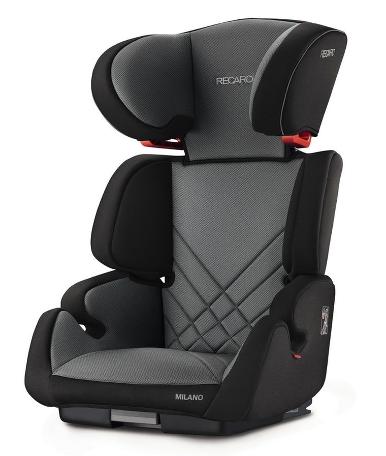 Recaro, Milano Seatfix, fotelik samochodowy, 15-36 kg, Carbon black