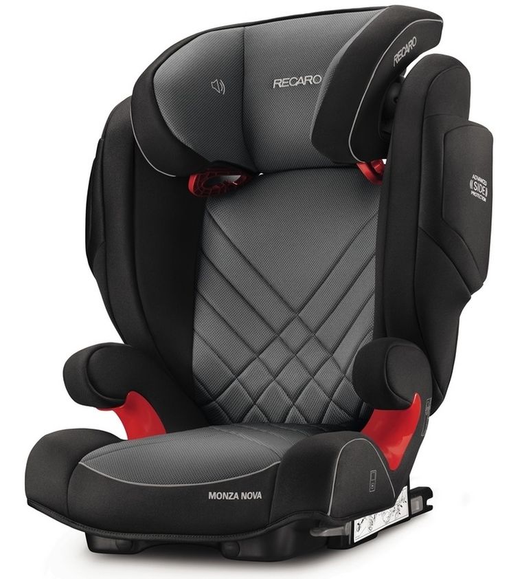 Recaro, Monza Nova 2 Seatfix, fotelik samochodowy, 15-36 kg, Carbon black