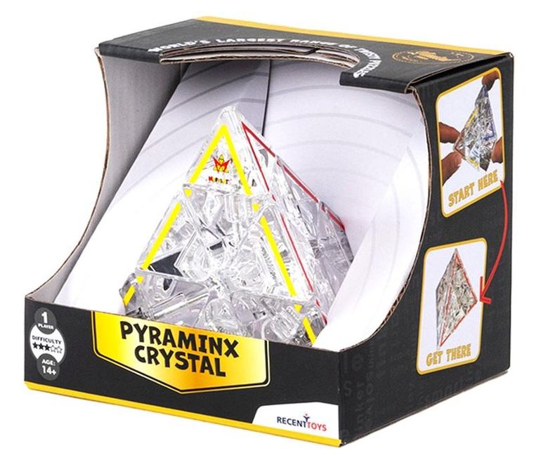 Recent Toys, Pyraminx Crystal, łamigłówka, poziom 3/5