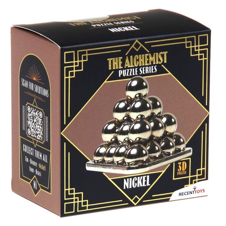 Recent Toys, The Alchemist Puzzles, Nickel, łamigłówka