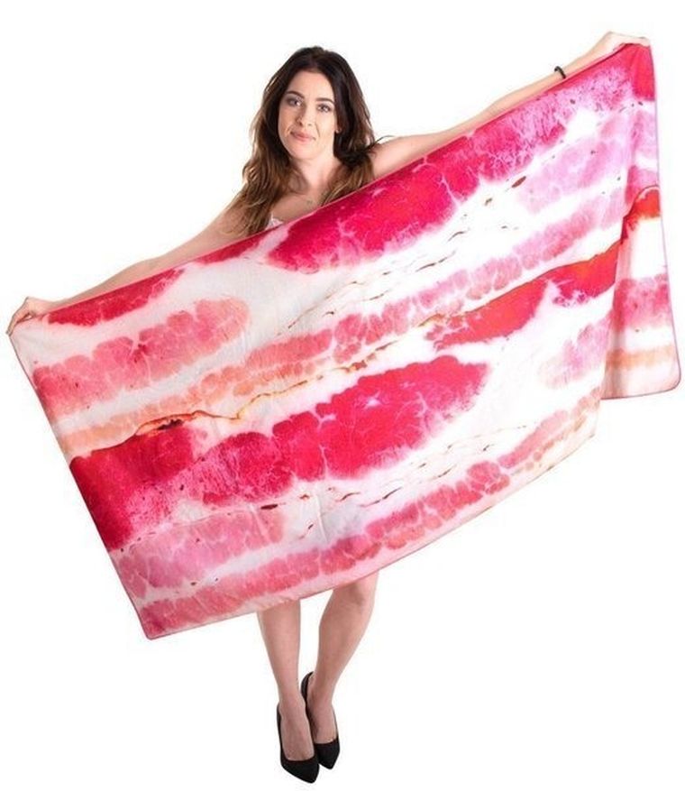 Ręcznik kąpielowy, bekon