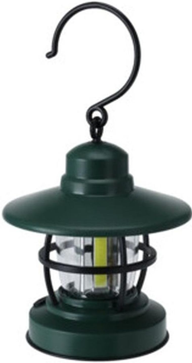 Redcliffs, lampa campingowa na baterie, zielony