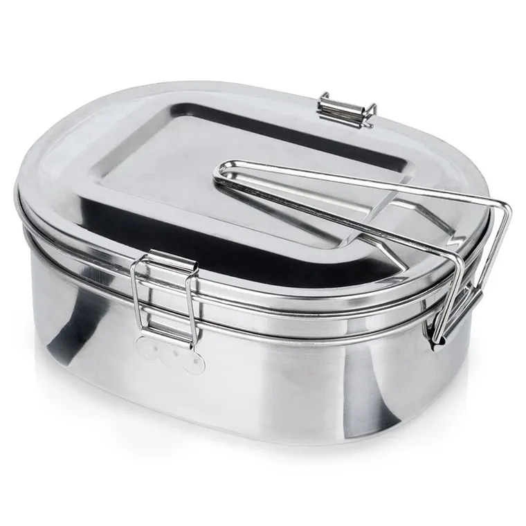 RedCliffs, menażka obiadowa stalowa, 350 / 900 ml, 2 elelemty