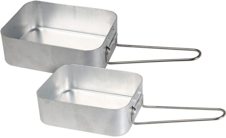 Redcliffs, miski turystyczne do zapiekania, aluminiowe, 2 szt.