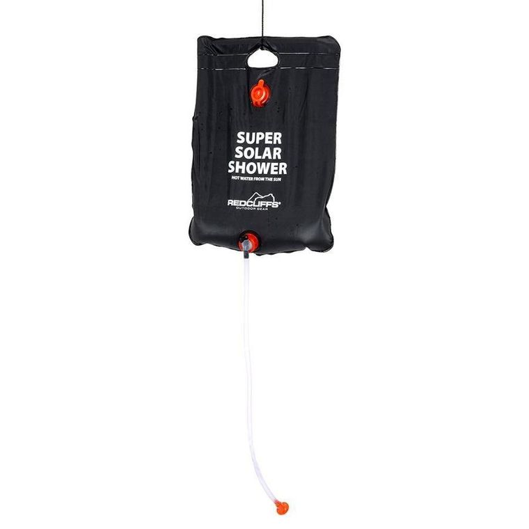 RedCliffs, prysznic kempingowy, solarny, czarny, 15 l