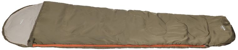 Redcliffs, śpiwór turystyczny mumia XXL, khaki, 230-80/50 cm