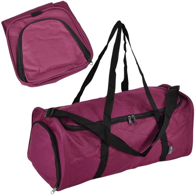 Redcliffs, torba sportowa, bordowa, 22l