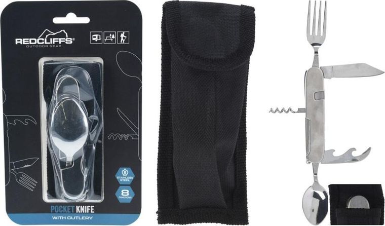 Redcliffs, zestaw survivalowy, turystyczny, scyzoryk, 8w1