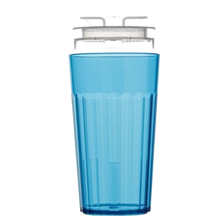Reflo, kubek do nauki picia, niebieski, 280 ml