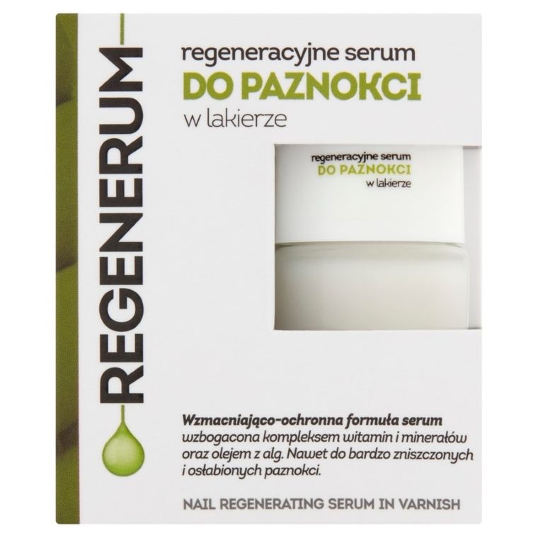 Regenerum, regeneracyjne serum do paznokci w lakierze, 8 ml