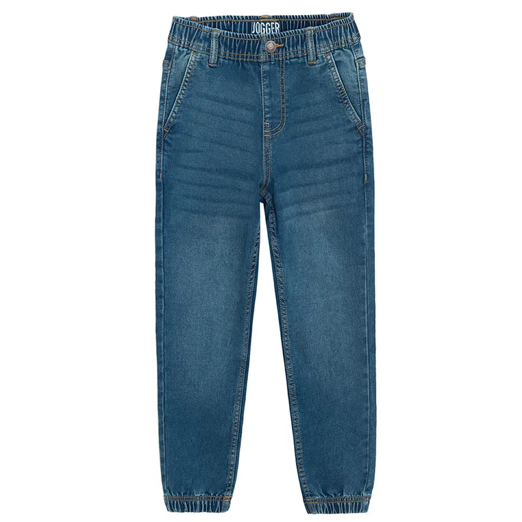 Regulowane jeansy o kroju jogger Cool Club