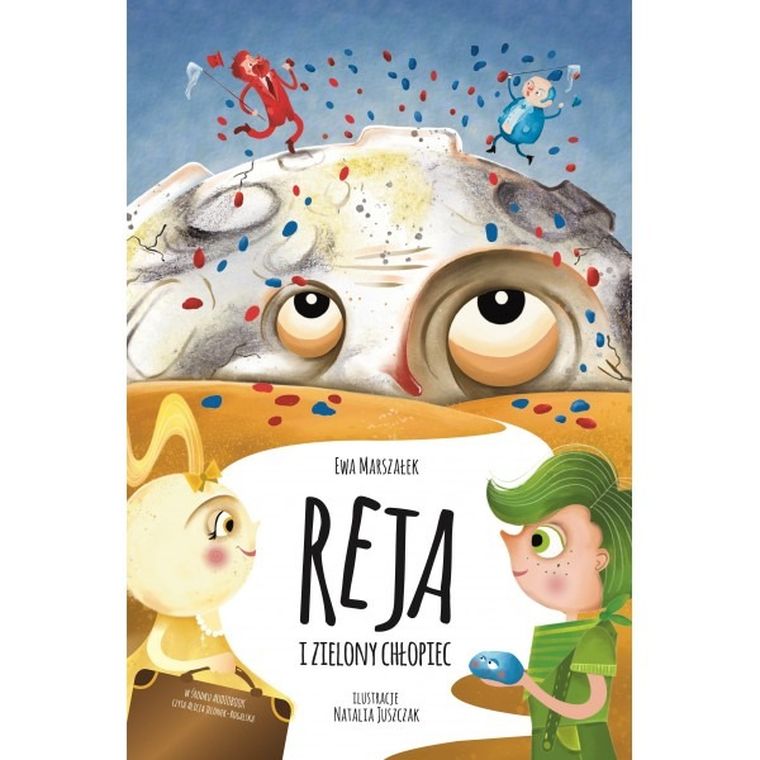 Reja i zielony chłopiec