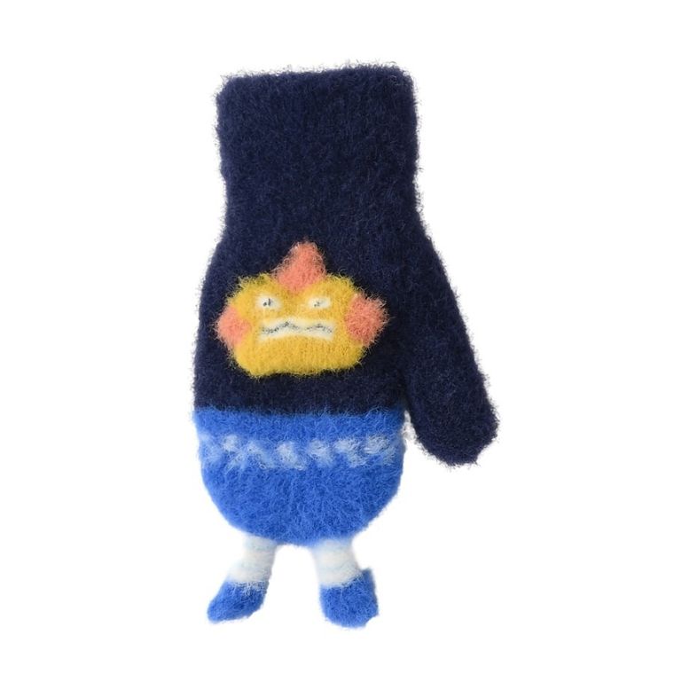 Rękawiczki chłopięce, granatowe, Rak