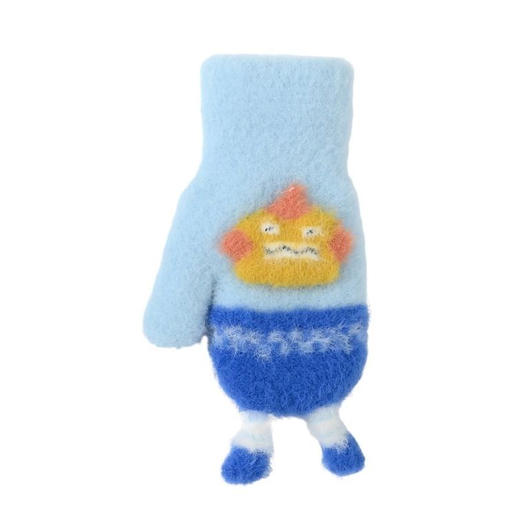 Rękawiczki chłopięce, niebieskie, Rak