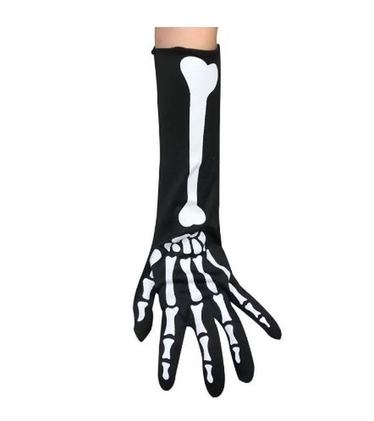 Rękawiczki, kościotrup, 40 cm