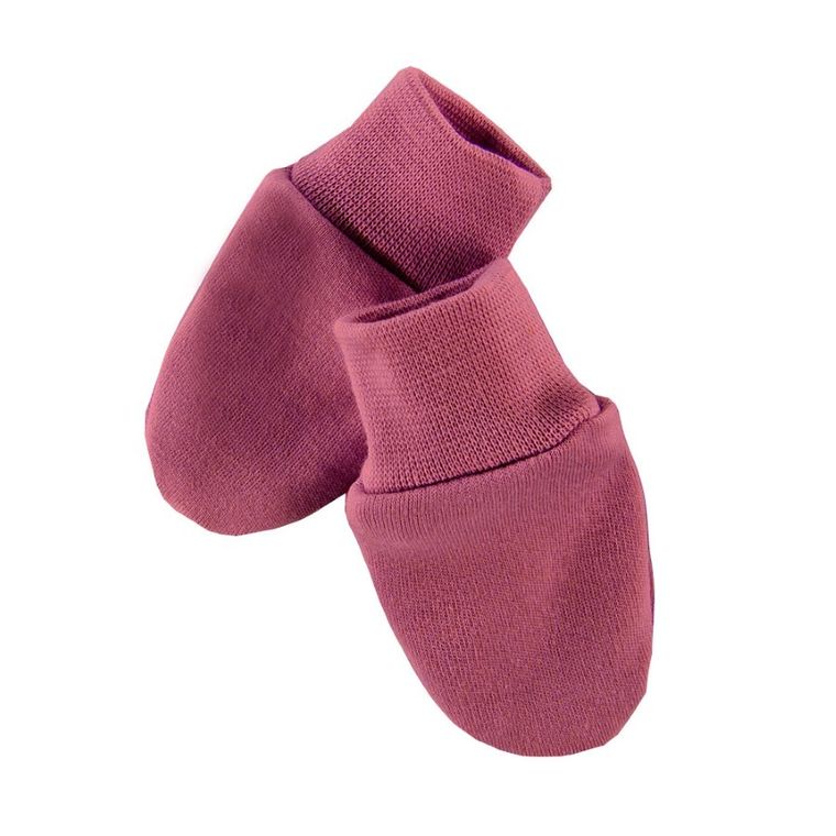 Rękawiczki niedrapki dziewczęce, bordowe, Eevi