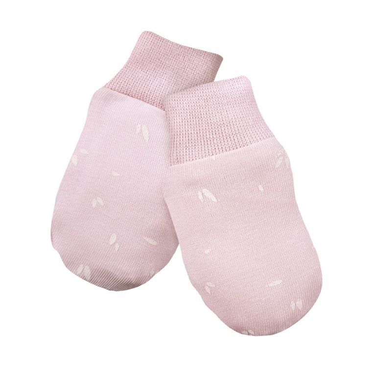 Rękawiczki niedrapki dziewczęce, różowe, Eevi