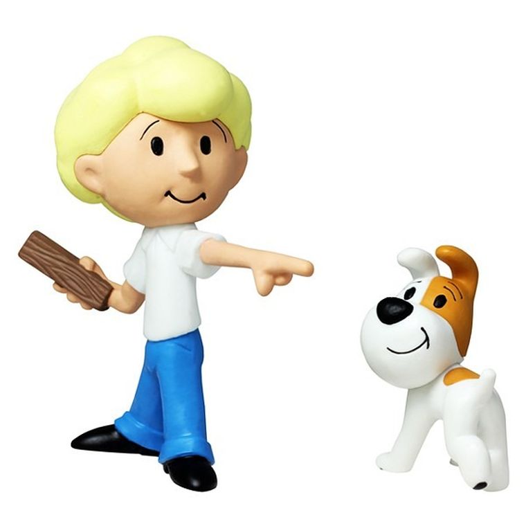 Reksio, Zestaw figurek, Mały chłopiec i Reksio