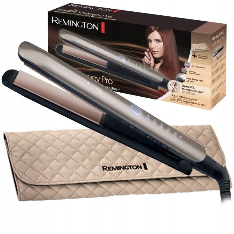 Remington, prostownica do włosów, Keratin Therapy S8590